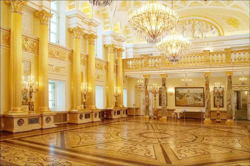 Царицынская усадьба Екатерининский зал