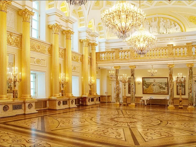 Царицынская усадьба Екатерининский зал